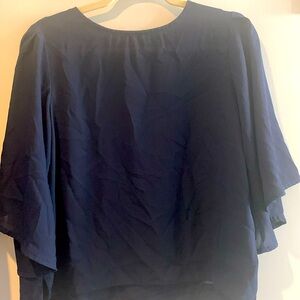Bell sleeved Japanese blouse
